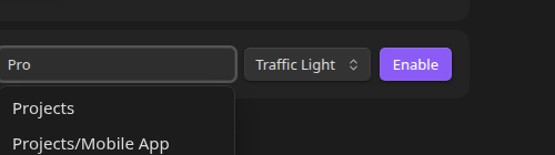 The "Assign a folder" field suggesting matching vault folders as you type